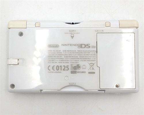 Nintendo DS Lite - White - Console - SNR UEF24786958 (B Grade) (Used)